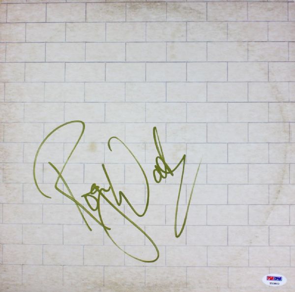 Pink Floyd: Roger Waters Signed "The Wall" Record Album (PSA/DNA)