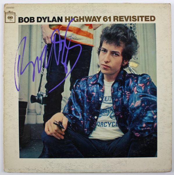 Bob Dylan Superb Signed "Highway 61 Revisited" Record Album (Epperson/REAL)