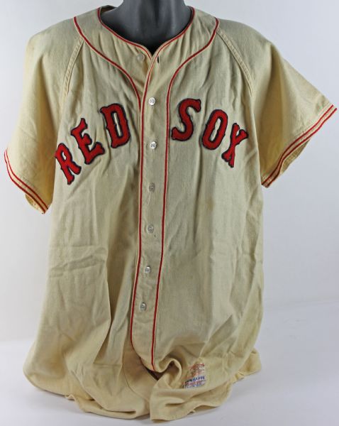 Vern Stephens Boston Red Sox Game Used Vintage Baseball Jersey c.1948-52