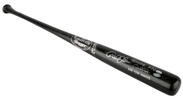 Derek Jeter Signed Personal Model Louisville Slugger Baseball Bat (Steiner)