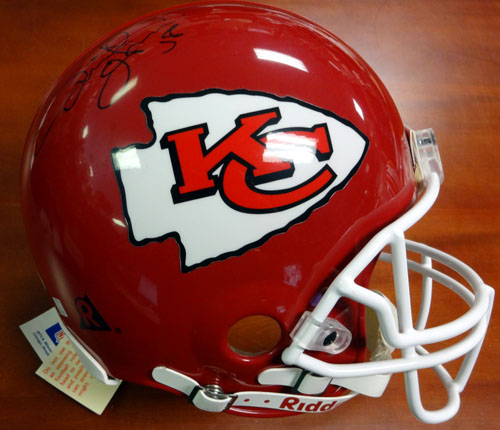 Derrick Thomas Autographed Kansas City Chiefs Full Size Helmet Beckett BAS  #AB72725