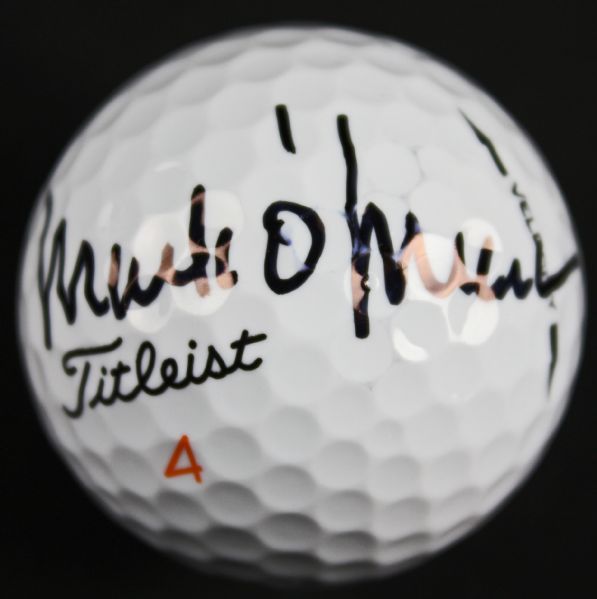 Mark OMeara Signed Titleist Masters Logo Golf Ball (PSA/DNA)