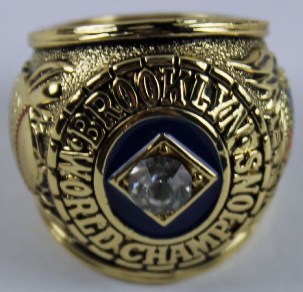 1955 Brooklyn Dodgers World Series Champions Souvenir Ring
