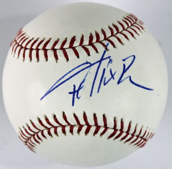 Felix Baumgartner (Space Jump) Signed OML Baseball (PSA/DNA)