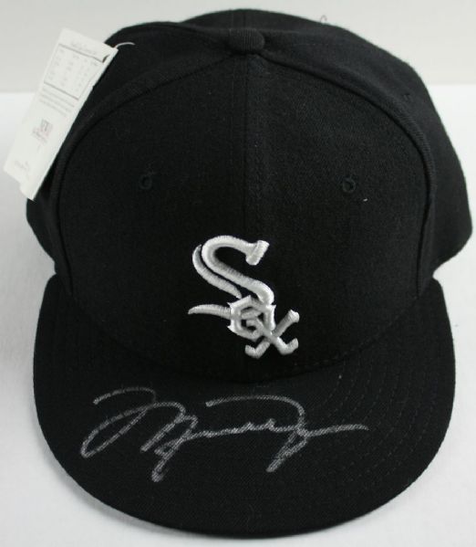 Rare Michael Jordan Signed White Sox Hat (Upper Deck)