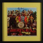 The Beatles: Paul McCartney Signed "Sgt. Peppers" Album in Custom Display - PSA/DNA Graded GEM MINT 10