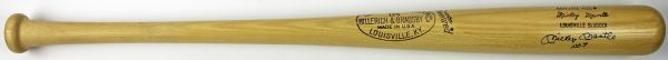Mickey Mantle Signed H&B Personal Vintage Style Personal Model Baseball Bat w/"No. 7" Inscription (PSA/DNA)
