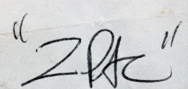 Tupac Shakur Rare Ballpoint Pen Autograph (PSA/DNA)