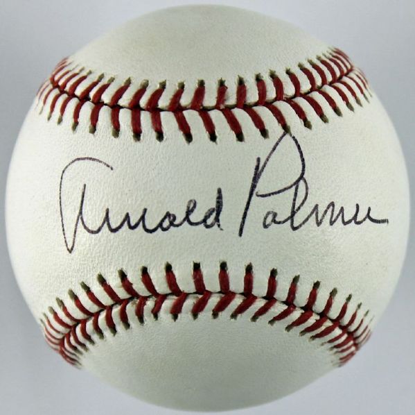 Arnold Palmer Signed OML Baseball (PSA/DNA)