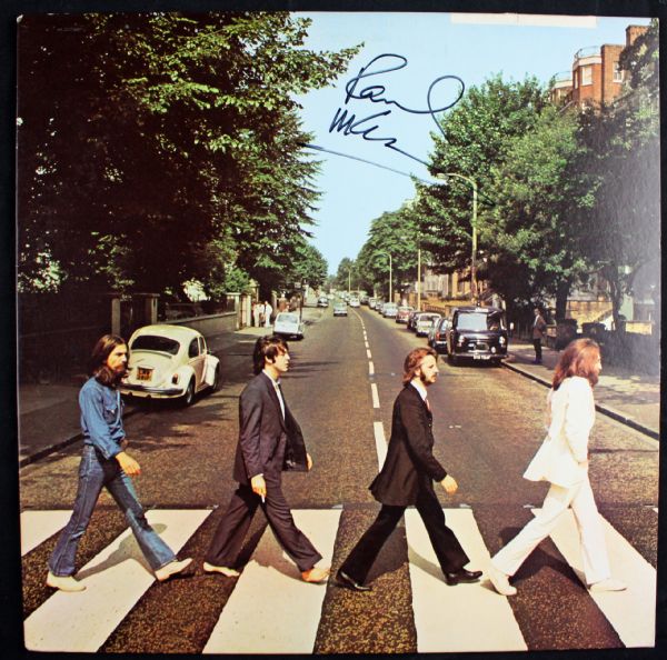 The Beatles: Paul McCartney Signed Record Album - "Abbey Road" (Caiazzo LOA)