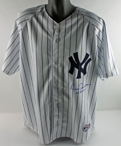 New York Legends Lot: Bobby Richardson Signed Yankees Jersey & Keith Hernandez Signed Mets Jersey