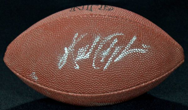 Walter Payton Signed NFL Wilson Junior Football (PSA/DNA)
