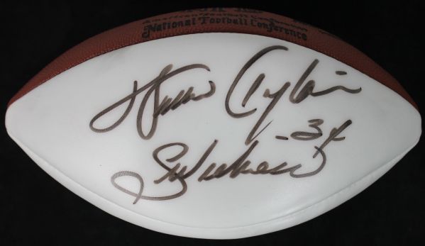 Walter Payton Signed NFL Wilson Football w/ Rare Inscription "Sweetness #34" (JSA)