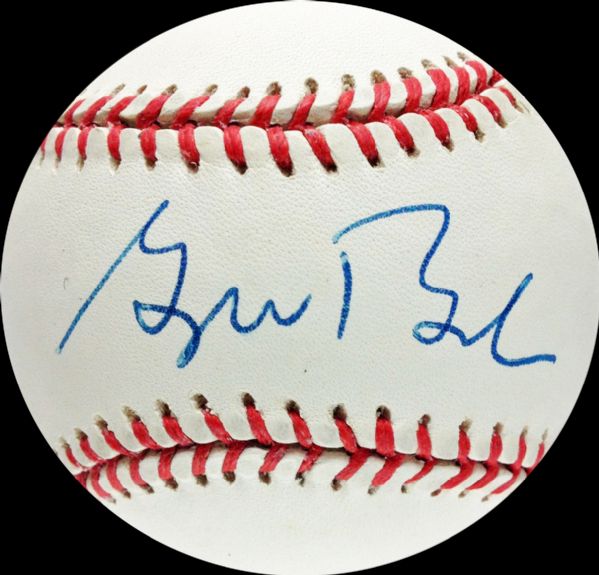 President George W. Bush Superb Signed OAL Baseball (PSA/DNA & JSA)