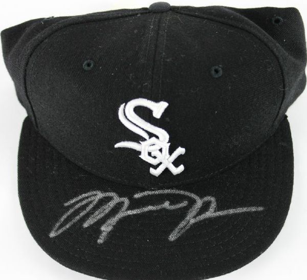 Michael Jordan Signed Chicago White Sox Baseball Cap (UDA Hologram)