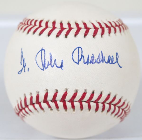 Dr. Mike Marshall Ultra Rare Single Signed OML Baseball (PSA/DNA)