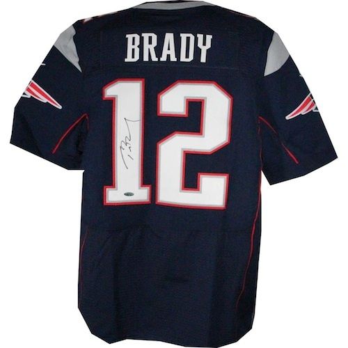 Tom Brady Signed New England Patriots Nike Jersey (Tri-Star)