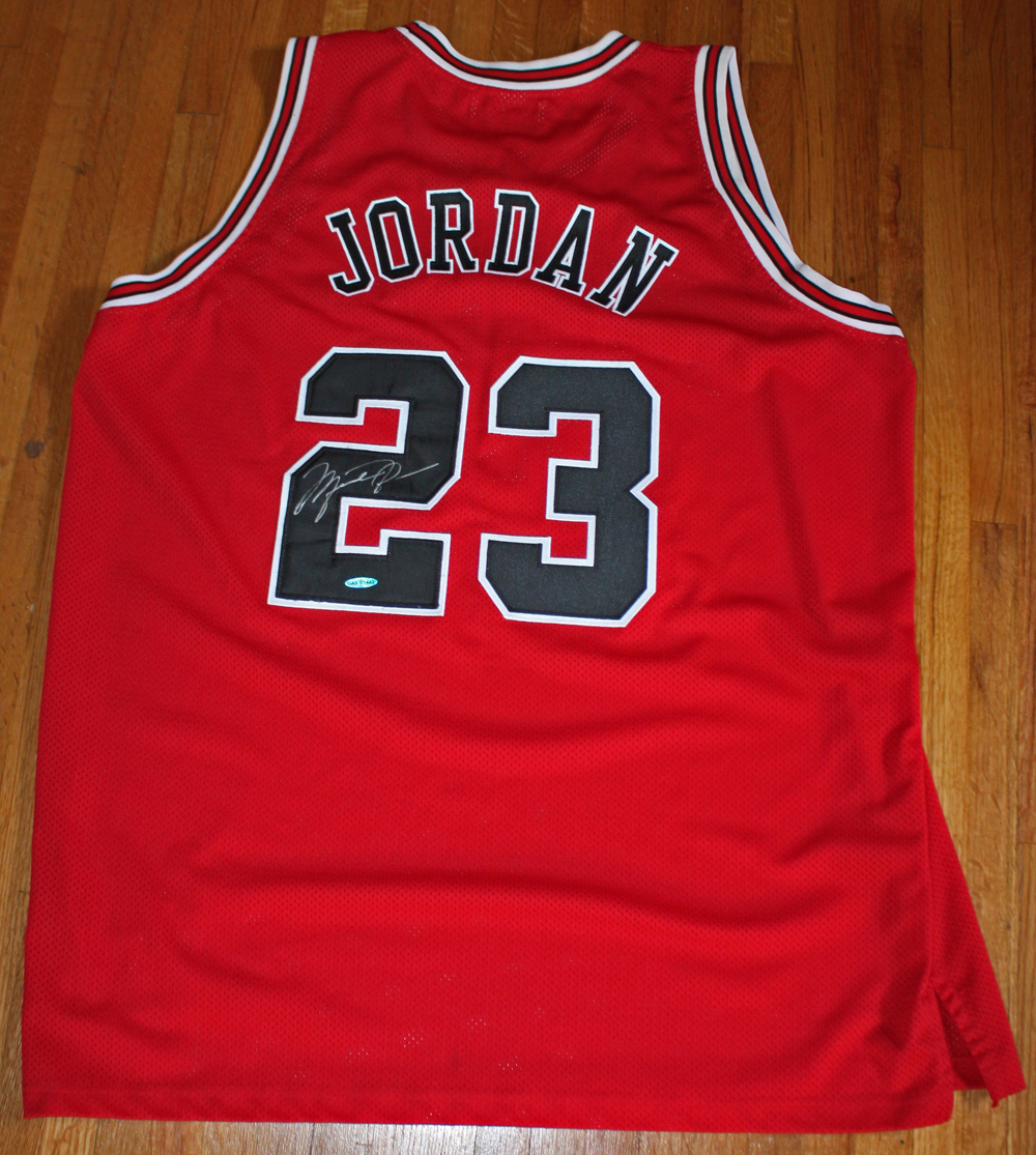 Lot Detail - Michael Jordan Signed Mitchell & Ness 1991-92 Chicago ...