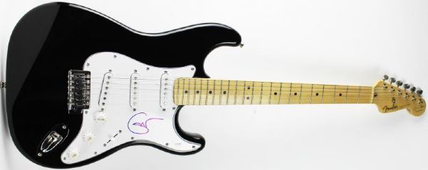 Eric Clapton Superb Signed Fender "Blackie" Personal Model Strat Guitar - PSA/DNA Graded GEM MINT 10!