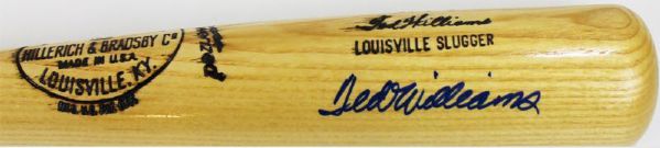 Ted Williams Signed Vintage Style H&B Model Baseball Bat (PSA/DNA)