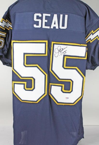 Junior Seau Signed San Diego Chargers Jersey (PSA/DNA)