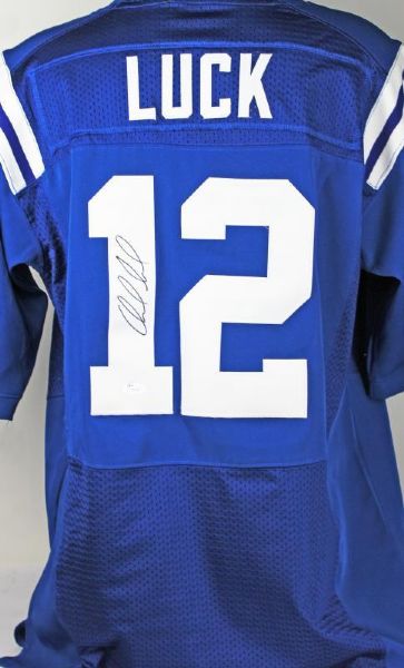 Andrew Luck Signed Indianapolis Colts Jersey (JSA)