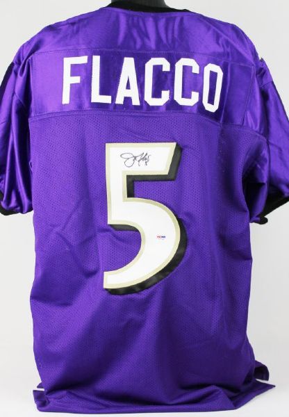 Joe Flacco Signed Baltimore Ravens Jersey (PSA/DNA)