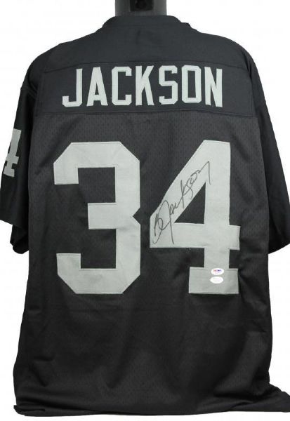 Bo Jackson Signed LA Raiders Jersey (PSA/DNA & JSA)
