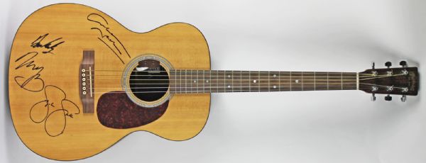 Crosby, Stills, Nash & Young RARE Group Signed Martin Acoustic Guitar (PSA/DNA)