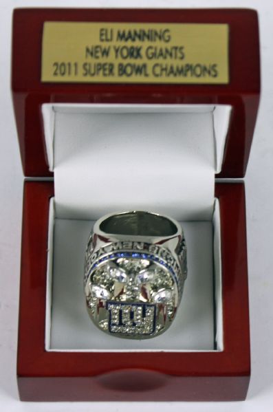 2011 New York Football Giants High Quality Replica Championship Ring