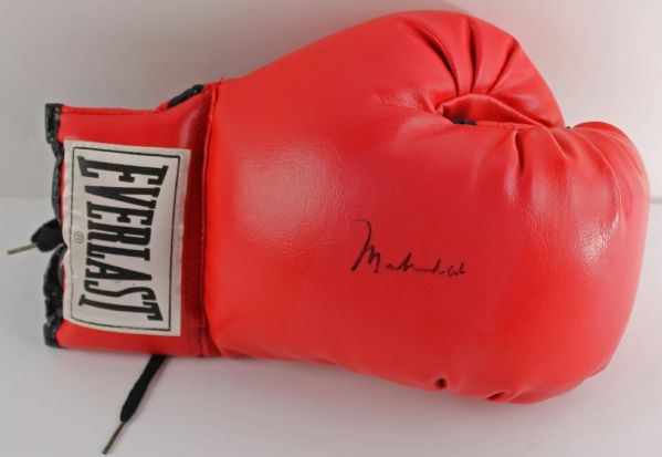 Muhammad Ali Signed Boxing Glove Gifted To Floyd Patterson! (Patterson & PSA/DNA)