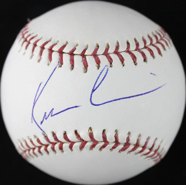 Kevin Costner Signed OML Baseball (PSA/DNA)