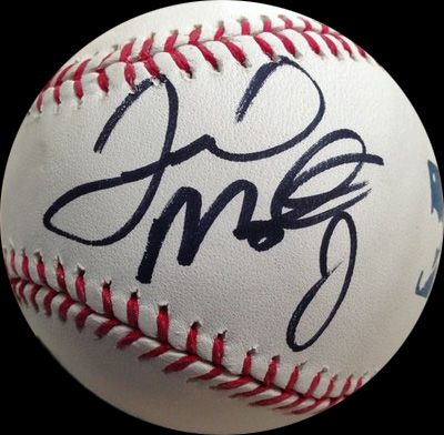 Floyd Mayweather Jr. Signed OML Baseball One Night Before the Super-Fight VS Canelo w/ Proof! (PSA/DNA)