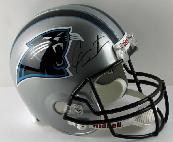 Cam Newton Signed Full-Sized Panthers Helmet (PSA/DNA)