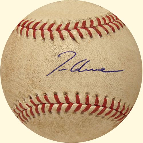 Tom Glavine Signed OML 2007 Game Used Baseball (6-5-2007 vs. Phillies)(300 Win Season)(Steiner)