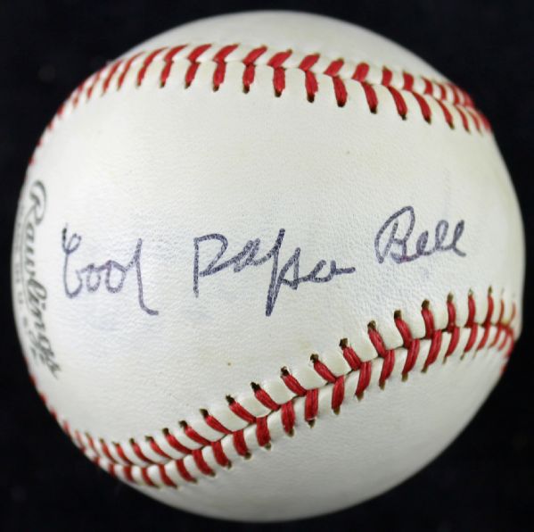 Cool Papa Bell Signed Baseball (PSA/DNA)