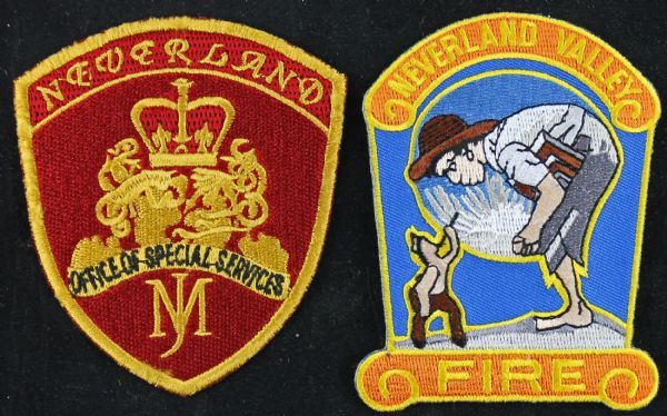 Unique "Neverland Valley" Patches From Workers On Micheal Jacksons Neverland Ranch!