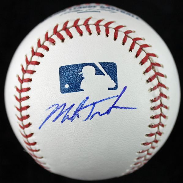 Mark Trumbo Signed OML Baseball (PSA/DNA)