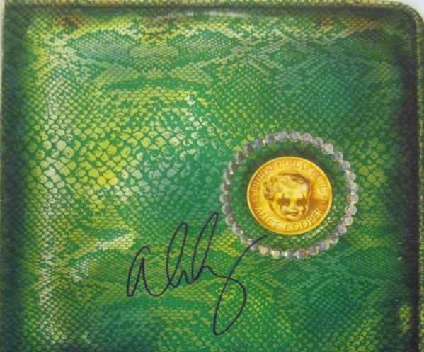 Alice Cooper Signed "Billion Dollar Babies" Album (PSA/DNA)