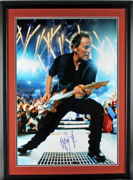 Bruce Springsteen Large & Impressive Signed 20” x 30” Oversized Photo Print (JSA)