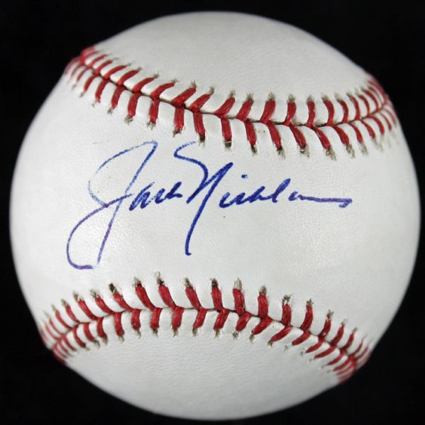 Jack Nicklaus Signed OML Baseball (PSA/DNA)