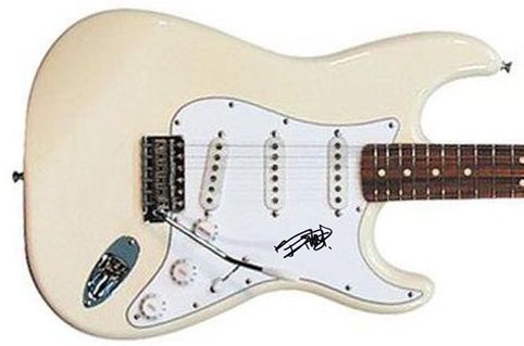 The Rolling Stones: Keith Richards Signed Fender Squier Strat Guitar - PSA/DNA Graded GEM MINT 10!
