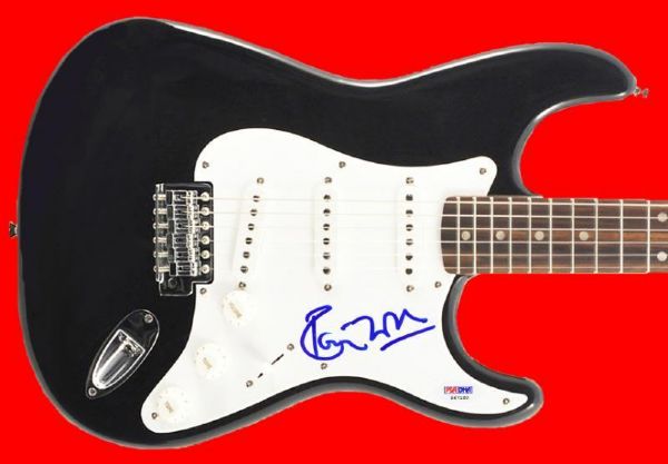 The Rolling Stones: Ronnie Wood Signed Stratocaster Style Electric Guitar (PSA/DNA)
