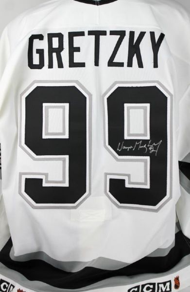 Wayne Gretzky Signed LA Kings CCM Pro Model Jersey (UDA)