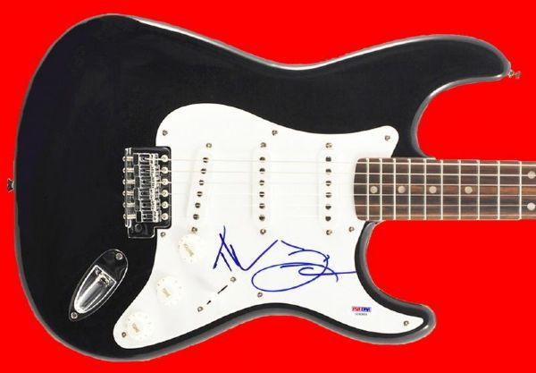 Tim McGraw & Faith Hill Dual Signed Stratocaster Style Electric Guitar (PSA/DNA)