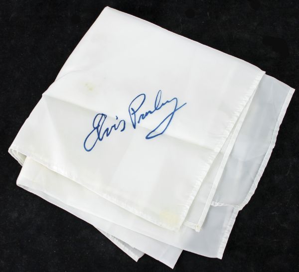 Elvis Presley Personally Owned & Used Concert Scarf (Elvis-A-Rama Museum LOA)