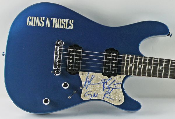 Guns N Roses: Axl Rose Signed Electric Guitar w/"G N R" Inscription (PSA/DNA)