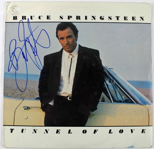 Bruce Springsteen Signed Record Album: "Tunnel of Love" (JSA)