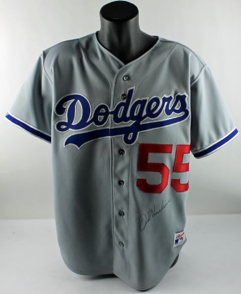 Orel Hershiser Signed Dodgers Jersey (PSA/DNA)