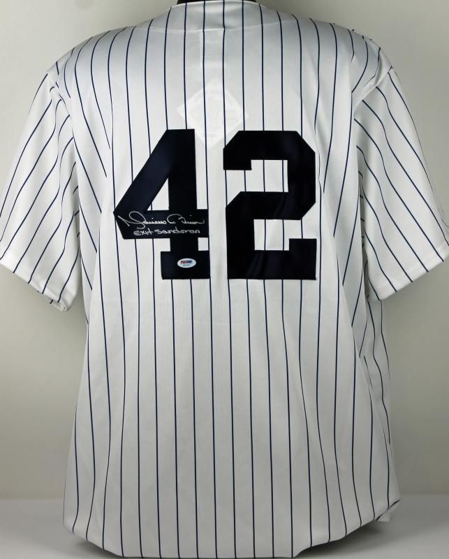 Lot Detail - Mariano Rivera Signed NY Yankees Jersey with 